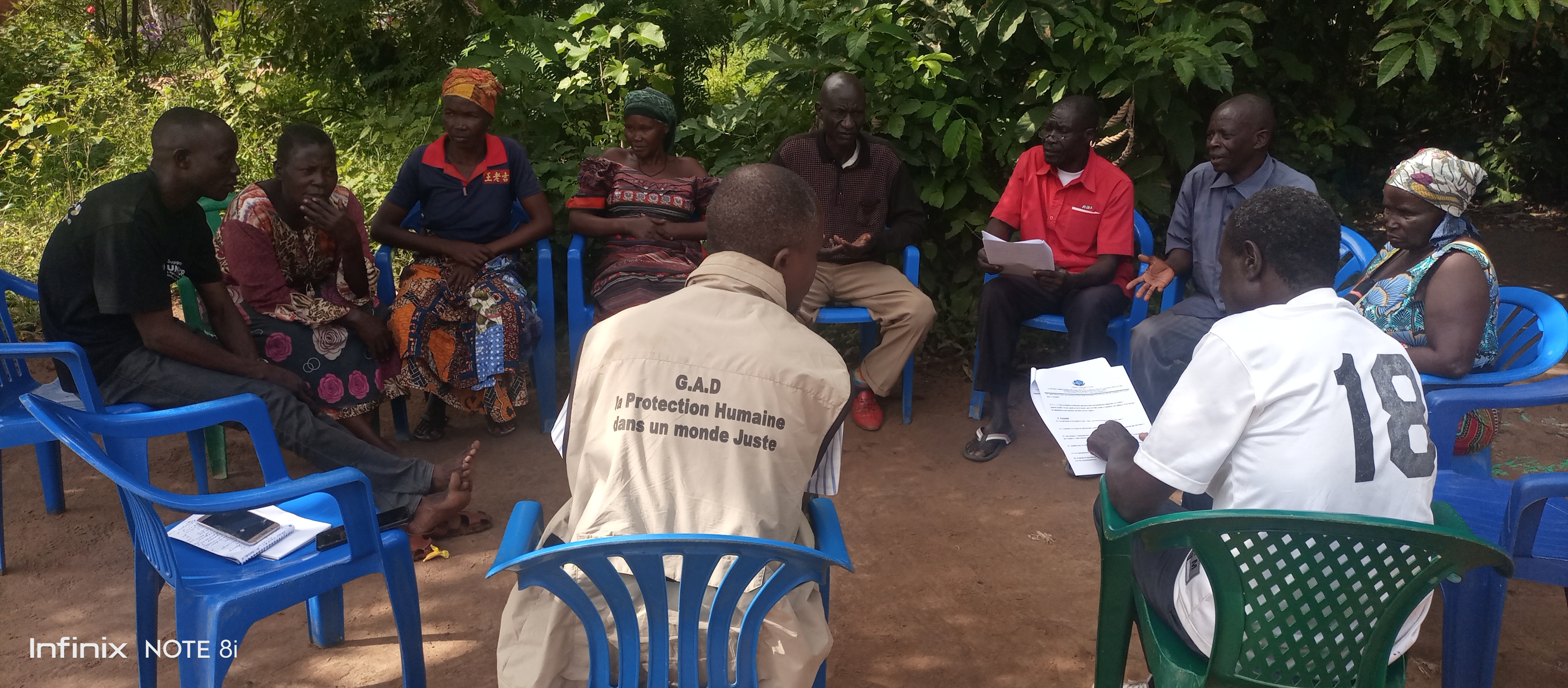 Actions de défense des droits humains